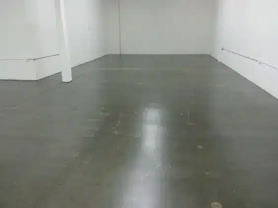 polished concrete floor